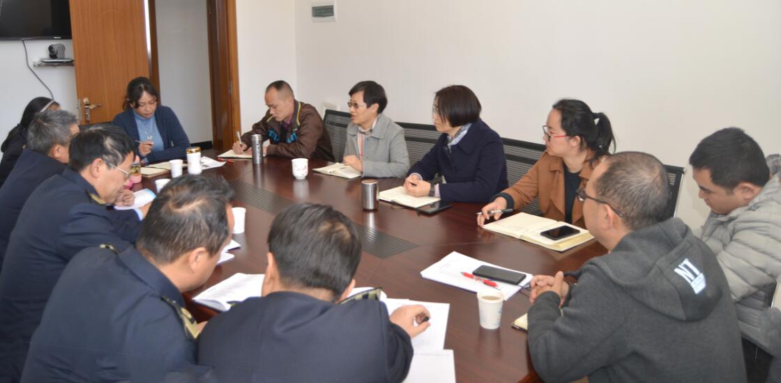 保山市卫计委监督执法局领导莅临我院指导创建三级医院申报工作