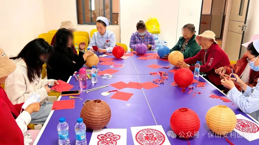 “剪春花·闹元宵”病房里的别样温暖